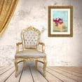 thumbnail image 3 of Ogren, Sarah 18x24 Gold Ornate Wood Framed with Double Matting Museum Art Print Titled - Abstract roses II, 3 of 4