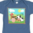 thumbnail image 4 of Inktastic Farm Animals with Cow, Chick and Pig Boys or Girls Baby Bodysuit, 4 of 5