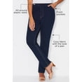 thumbnail image 2 of Catherines Women's Plus Size Petite The Knit Jean, 2 of 6