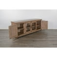thumbnail image 4 of Sunny Designs Vivian 74" Modern Mahogany Media Console - Desert Rock/Light Brown, 4 of 5
