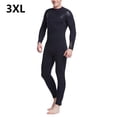 thumbnail image 2 of Trajes de buceo Traje de buceo Manga larga Pantalones largos Protección UV Traje de surf para buceo Snorkeling Surfing Natación en agua fría Negro de los hombres 3xl 5mm Scienceny OD003704-07, 2 of 7