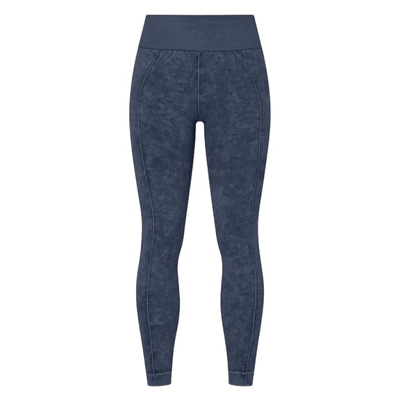 WAYUTE Women's Leggings High Waisted Seamless Non See Through Solid Color Stretchy Soft Trousers for Workout L