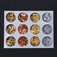 thumbnail image 3 of UDIYO 4 Colors Glitter Nail Art Transfer Sticker Decal DIY Nail Decor Nail Foil Beauty, 3 of 7