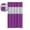 Purple, variant on Spliced Shower Curtain – Waterproof, No-Punch Thickened Bathroom Curtain with Hooks, 70.87"x70.87", Light-Permeable Panel for Privacy & Easy Maintenance