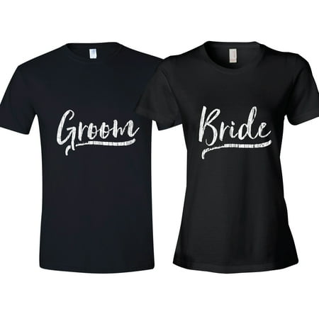 Texas Tees Texas Tees Brand Bride Groom Shirt Matching Shirts