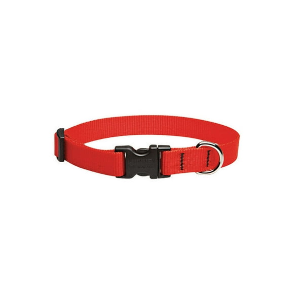 LUPINE DOG COLLAR 9-14" ADJ RED (Pack of 1)
