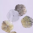 thumbnail image 4 of EOEMY 10Pcs 28mm Natural Gray Black Shell Bauhinia Flower Mother Of Pearl Charms Beads, 4 of 6