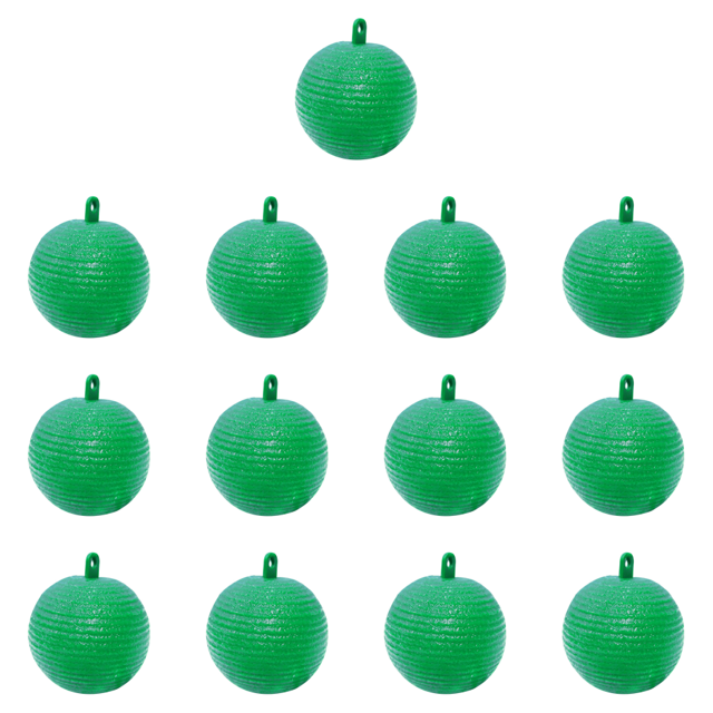 Ball Fruit Fly Catcher Trampa Adhesiva 8 Cm para Atrapar Insectos Frutas () Verde