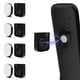 thumbnail image 1 of Soporte MagnéTico para Control Remoto, Montaje en Pared, 8 Pares de Organizadores de Control Remoto, Almacenamiento, Control Remoto de TV Autoadhesivo, Negro, 1 of 4