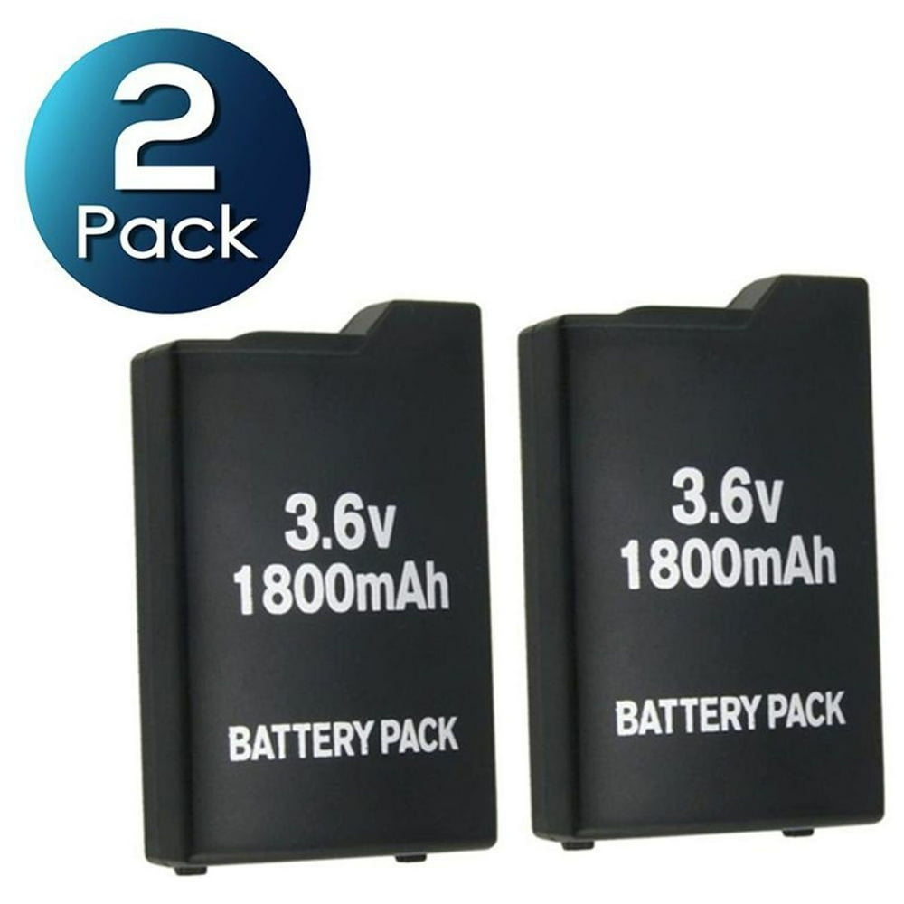 2x Replacement Lithium Battery Pack for SONY PSP 1000 1001 Fat LITHIUM