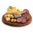 thumbnail image 4 of Harry & David Grand Meat And Cheese Gift Box, Food Gift Basket For All Occasions, Charcuterie Platter With 4 Cheese Blocks, 4 Sausages, 2 Sets Of Crackers, Relish & Honey Mustard Sauces, 4 of 5