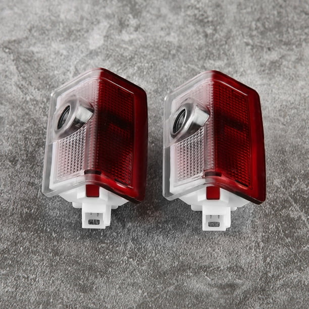 Luz de cortesía LED, 2 piezas por par Luz de cortesía para puerta de automóvil Luz de bienvenida Diseño fácil de usar