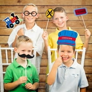 All Aboard Train Photo Booth Kit
