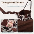 thumbnail image 5 of Dog Car  for Small & Medium Dogs - Crash-Protective, Non-Slip, Memory Foam Booster with Washable Cover, 5 of 7