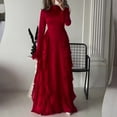 thumbnail image 4 of Vintage Patchwork Lace Up Dresses (S, Pink), 4 of 10