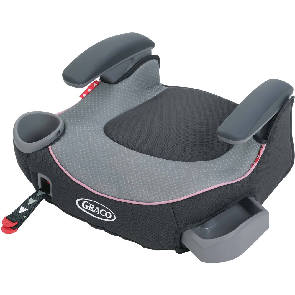 Graco TurboBooster LX Backless Booster Car Seat, Addison Pink