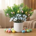 thumbnail image 2 of Stijggn Easter Floral Picks Easter Decor Spring Berry Picks with Eggs Colorful Berries Leaves Twig Branches Sprays for Floral Arrangement-Centerpiece Wreath Decoration, 2 of 8