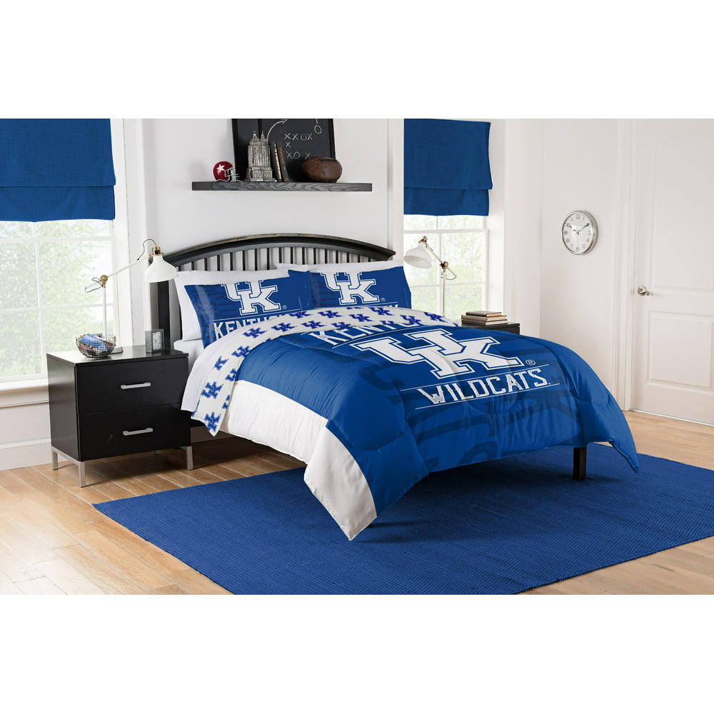 Kentucky Wildcats Comforter Set Bedding NCAA Sheets Blue Bed in a Bag All SIZES eBay