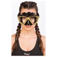 thumbnail image 3 of Visor Máscara Adulto CRESSI  Liberty Quattro Negro/Amarillo Cuatro Lentes Transparentes Amplia Visión, 3 of 6