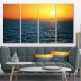 thumbnail image 1 of Beautiful River View At Sunset - Large Seashore Canvas Print, 1 of 3