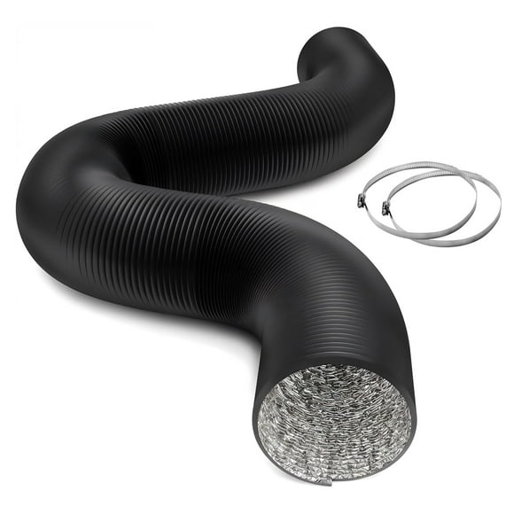 Dutting iPower de aluminio de 6 pulgadas y 25 pies con protección de 4 capas