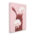 thumbnail image 3 of Stupell Industries Pink Cactus Flowers Botanical & Floral Painting Gallery Wrapped Canvas Print Wall Art, 16 x 20, 3 of 7