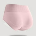 thumbnail image 5 of Sunvit-Panties Womens High Waisted Bikini Underwear, Nylon Spandex Breathable Tummy Support, All Day Comfort Non-Digging Waistband, Pink, Size XL, 5 of 6