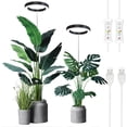 thumbnail image 1 of Plant Grow Light LED Growing Light Full Spectrum for Indoor Plants Height Adjustable Automatic Timer V Low Voltage Idea for Large Plant Light, 1 of 6