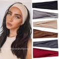 thumbnail image 2 of Bandas elásticas para el cabello de Color sólido para mujer, diadema de Yoga, turbante de moda, maquillaje, aro para el cabello, diadema Vintag, accesorios para el cabello al por mayor Dengxun unisex, 2 of 2