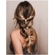 thumbnail image 3 of Karlery Extensión de cola de caballo con clip rizado en garra gruesa con cordón, extensión de cabello multicolor con cola de caballo (rosa), 3 of 5