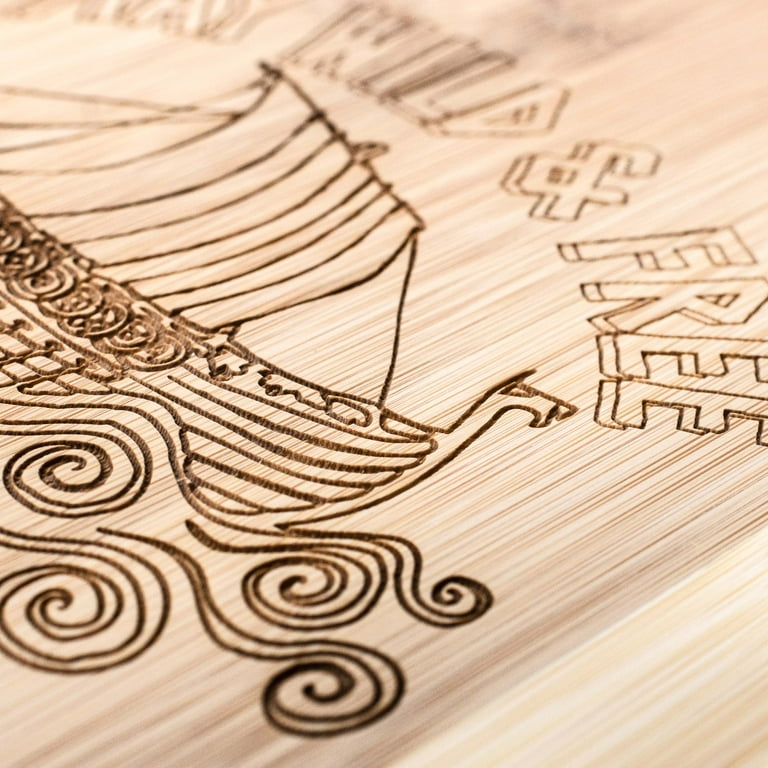 Stay Wild and Free - Viking - Cutting Board Stay Wild and Free - Viking - Cutting Board