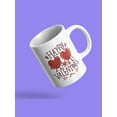 thumbnail image 3 of Happy Valentine's Day Hearts Mug - Smartprints Designs,, 3 of 4