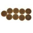 thumbnail image 1 of Lot de 9 Sous-Verres en Liège Absorbant Réutilisables pour Boissons Froides Ou Chaudes de 10*0.5CM, 1 of 3