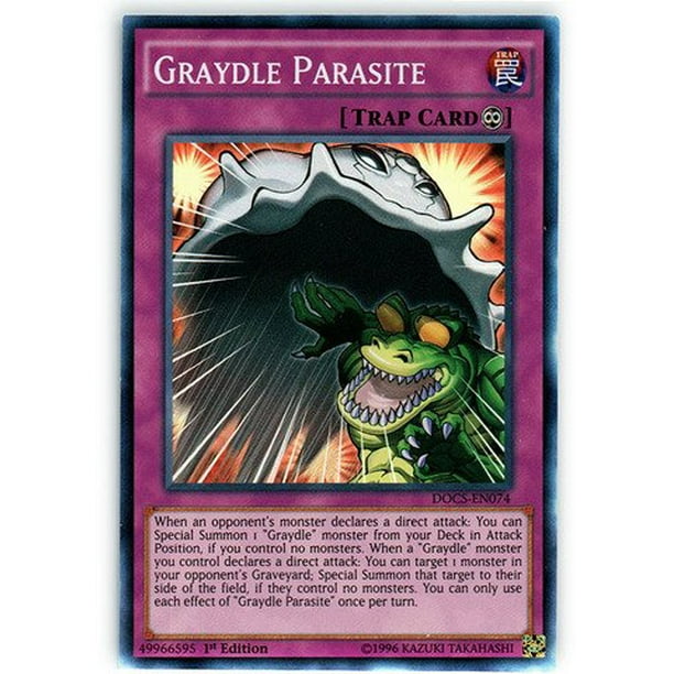 Yu Gi Oh Graydle Parasite Docs En074 Dimension Of Chaos 1st Edition Super Rare Walmart Com Walmart Com