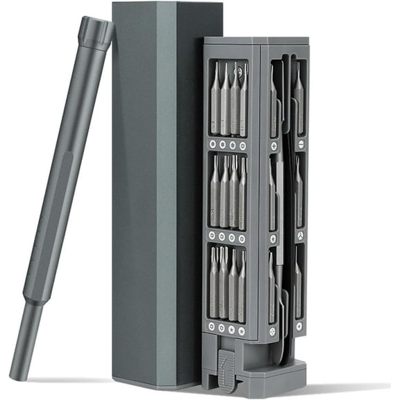 44-in-1 Precision Screwdriver Set - For Effortless, High-Precision Repairs, Mini Electric Screwdriver Cordless, with S2 Steel Bits, USB-C Rechargeable Tool for Daily Repairs