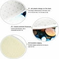 thumbnail image 5 of Door Mat Anti Slip Bath Floor Mat Outdoor Rug Non Slip Washable Rugs Washable Rug Waterproof Mat Cozy Indoor Floor Rug Living Room Rug Entrance Floor Mat 23.62x15.75 Inch (1Pcs), 5 of 6