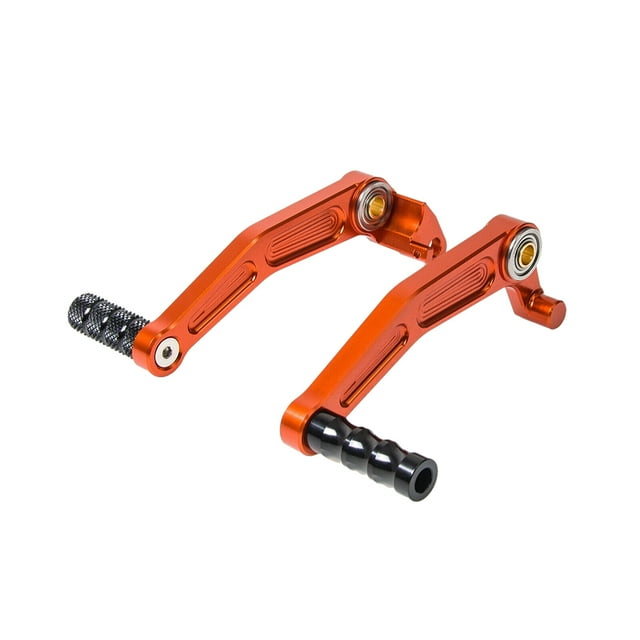 sweethay Control de pie de motocicleta de Metal, 2 uds., con palanca de cambios CNC y palanca de cambios de rendimiento para motocicleta Accesorios para motos