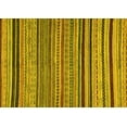 thumbnail image 1 of Ahgly Company Machine Washable Indoor Rectangle Abstract Yellow Modern Area Rugs, 8' x 12', 1 of 4