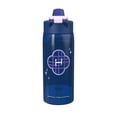 thumbnail image 4 of Zak Designs 25oz Kpop Demon Hunters Durable Plastic Jubilation Water Bottle with Leak Proof Spout Cover, Straw, Push Button Lid,  Flip Up Lock,  and Built In Carry, Huntrix, 4 of 7