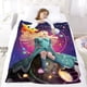 thumbnail image 5 of Princesa Rosalina anti-pilling, suave, ligera, esponjosa y acogedora de lujo para hogar y cocina – Perfecta para niños y adultos,120X80cm, 5 of 6
