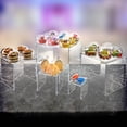 thumbnail image 5 of Clear Acrylic Riser Pedestal Display 5.5"W x 5.5"D x 5.5"H, 4-Pack, 5 of 5