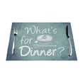 thumbnail image 1 of YFYANG Washable Heat-Resistant Placemats, 70% PVC/30% Polyester, Cartoon Food Noodles Kitchen Table Mat, 12" x 18" 6 Piece, 1 of 6