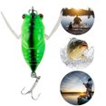 thumbnail image 4 of JShteea Anzuelo Cebo Biónico Plástico 5 Cm 6 G Wobbler Cicada Señuelo Pesca Duro (verde), 4 of 5
