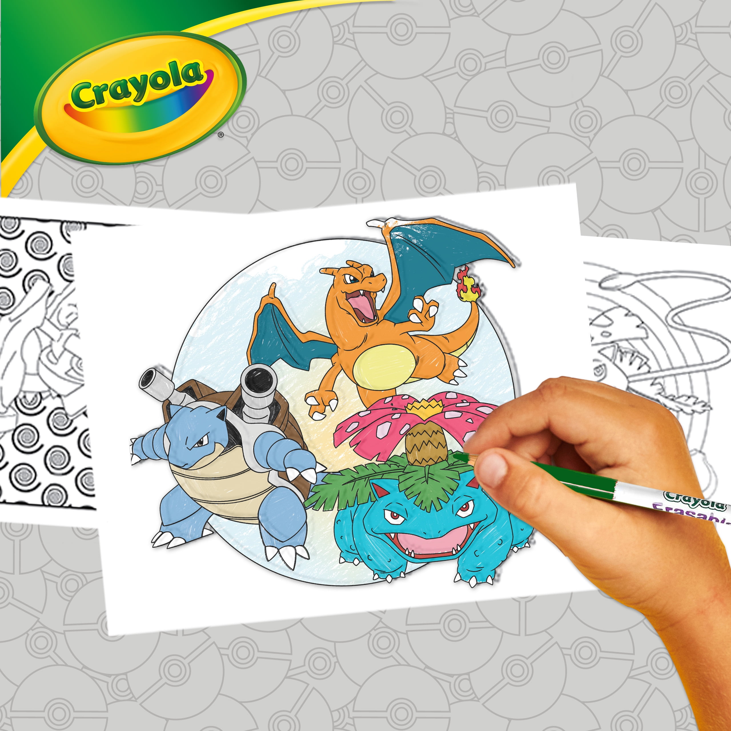 Pokemon Coloring Packs Coloring Pages Party Favor Crayola Crayons 