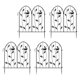 thumbnail image 5 of metálicas para jardín de 4 piezas, metálicas para jardín, resistentes a la oxidación, barrera para animales Negro, 5 of 8