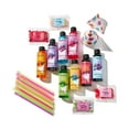 thumbnail image 2 of Thoughtfully Snow Cone Flavor Syrup Party Gift Set, 8 Fruit Flavors, Plastic Bottles, Contains Tree Nuts & Dairy, blue raspberry, Makes 20 Snow Cones, 2 of 6