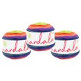 thumbnail image 1 of Lion Marque Yarn Mandala Multicolor Light DK Acrylique 3 Pack Fil, 1 of 1