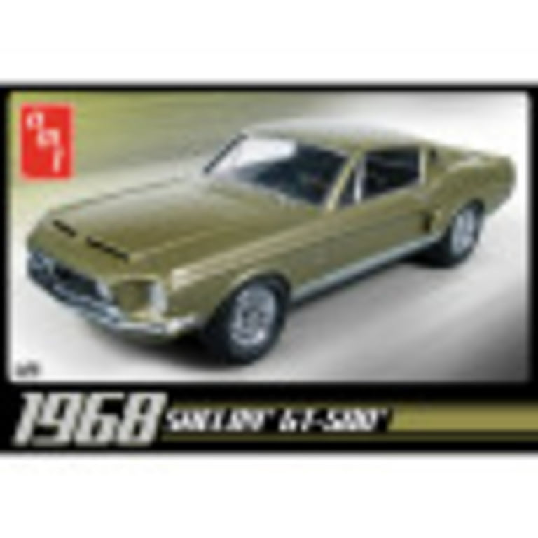 AMT: 1:25 Scale Model Kit - 1968 Shelby GT500 - Lime Gold, 80