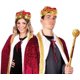 thumbnail image 4 of Corona de rey real JAMW roja y dorada con joyas, 4 of 4