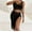 Black, variant on Baqcunre Swimsuit Coverup for Women, Women Tassel Trim Cover Up Top with Shorts Set Beach Cover Up Beach Wrap Bikini, Swim Suits for Women 2024, Cover Ups for Swimwear Women Black L